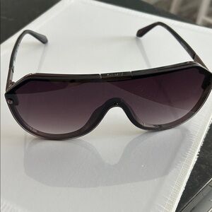 Quay Australia Black Gradient Sunglasses.